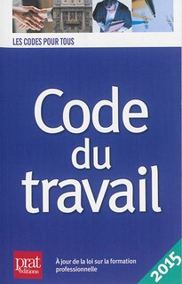 Front cover_Code du travail 2015