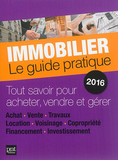 Front cover_Immobilier, le guide pratique 2016