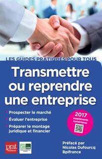 Couverture_Transmettre ou reprendre une entreprise