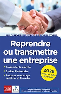 Front cover_Reprendre ou transmettre une entreprise