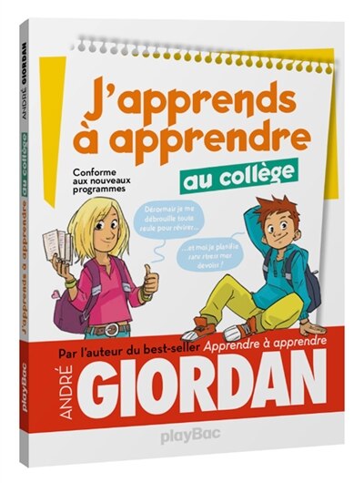 Front cover_J'apprends à apprendre au collège