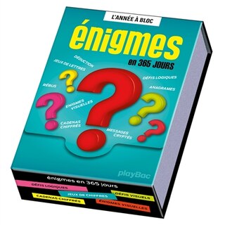 Front cover_Enigmes