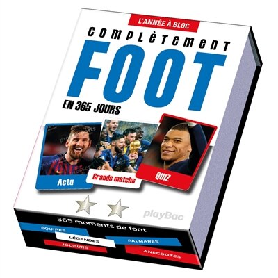 Front cover_Calendrier 365 jours completement foot