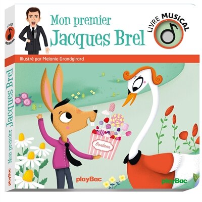 Couverture_LIVRE MUSICAL: MON PREMIER JACQUES BREL