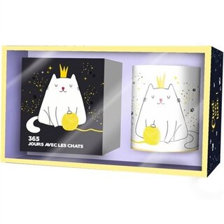 Annee lumineuse.. chats -coff. bougie
