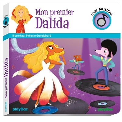 Couverture_Livre musical: Mon premier Dalida