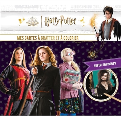 HARRY POTTER  - CARTES À GRATTER SUPER SORCIÈRES !