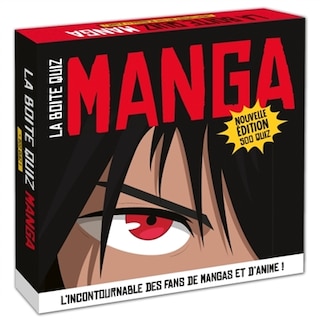Couverture_Boîte Quiz Manga : nouvelle édition : 500 quiz