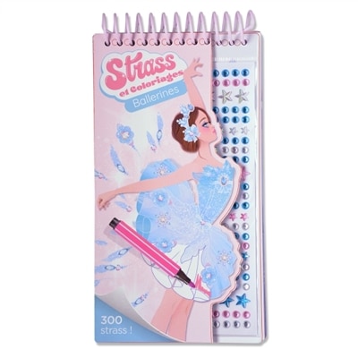 Front cover_Strass et coloriages Ballerines