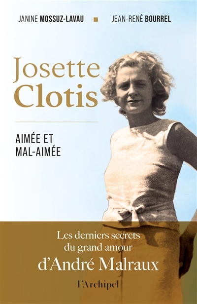Front cover_Josette Clotis, aim&eacute;e et mal-aim&eacute;e