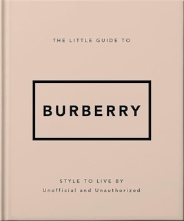 Front cover_The little guide to Burberry