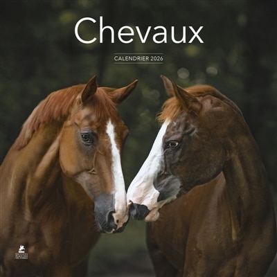 Couverture_Calendrier Chevaux 2026