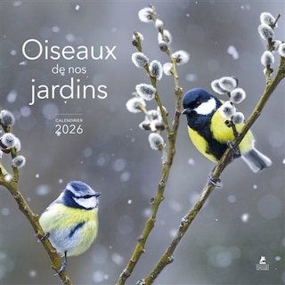 Couverture_Calendrier Oiseaux de nos jardins 2026