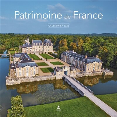 Couverture_Calendrier Patrimoine de France 2026