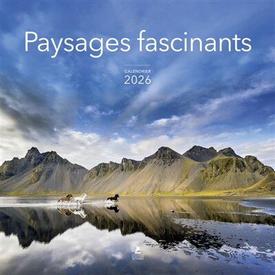 Couverture_Calendrier Paysages fascinants 2026