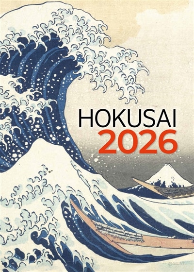 Couverture_Calendrier Hokusai 2026