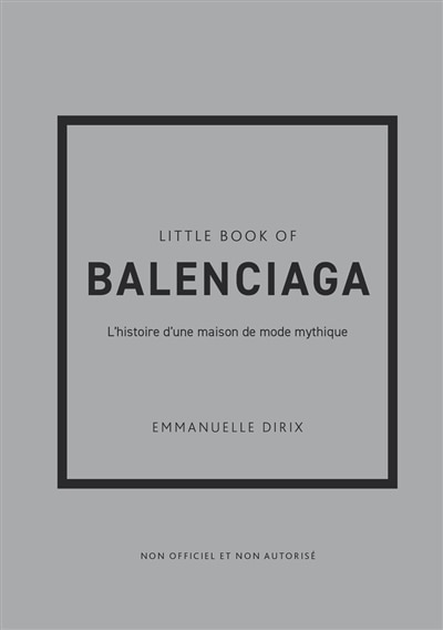 Front cover_Little book of Balenciaga