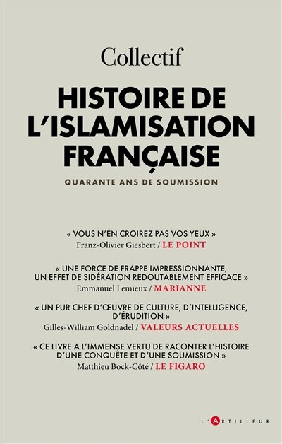 Front cover_Histoire de l'islamisation française