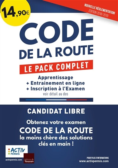 Front cover_Code de la route -le pack complet
