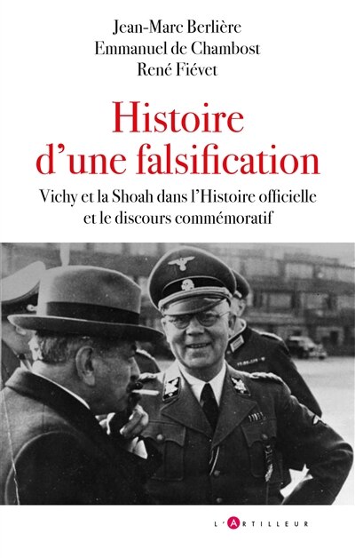 Couverture_Histoire d'une falsification