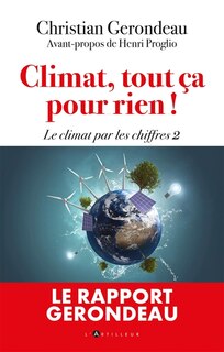 Couverture_Climat, tout ça pour rien !