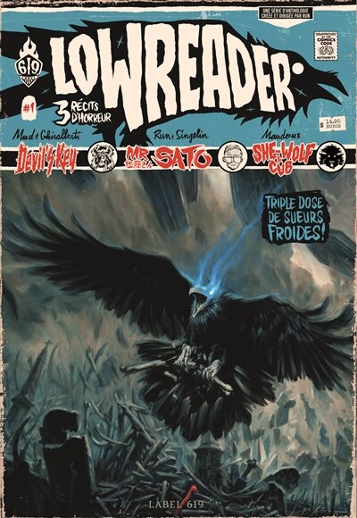 Couverture_LOWREADER T.01 : DEVIL'S KEY, MR. SATO, SHE-      WOLF AND CUB