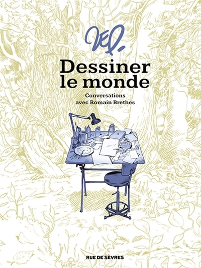 Couverture_DESSINER LE MONDE : CONVERSATION AVEC ROMAIN BRETHES