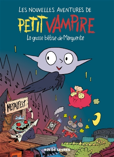 Front cover_LES NOUVELLES AVENTURES DE PETIT VAMPIRE T1 - LA GROSSE BETISE DE MARGUERITE