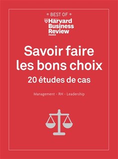 Front cover_Savoir faire les bons choix