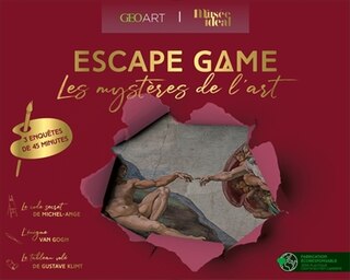 Front cover_Escape Game Les mystères de l'art