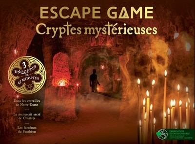 Front cover_Escape Game Cryptes myst&eacute;rieuses