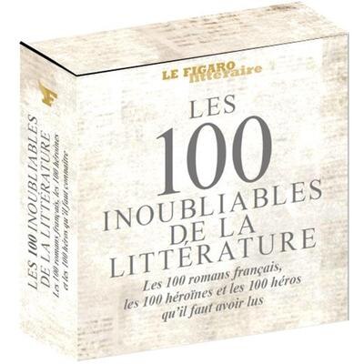 Couverture_Les 100 inoubliables de la littérature