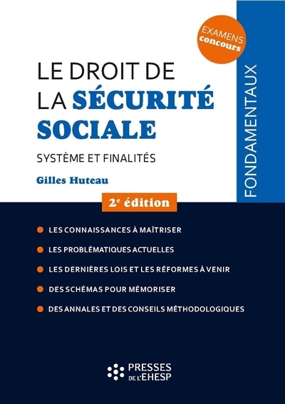 Front cover_Le droit de la Sécurité sociale