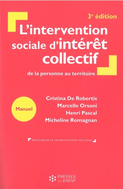 Couverture_L' intervention sociale d'intérêt collectif