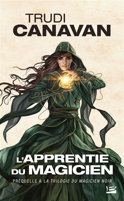 Couverture_L'apprentie du magicien : préquelle à La trilogie du magicien noir