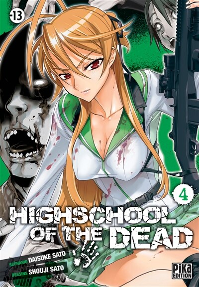 Front cover_Highschool of the dead Tome 4