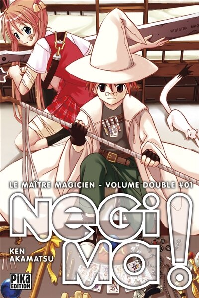 Front cover_Le maître magicien Negima ! : volume double Tome 1