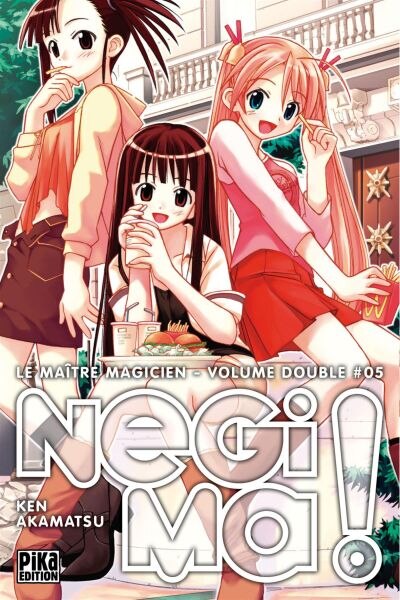 Front cover_Le maître magicien Negima ! : volume double, Vol. 5