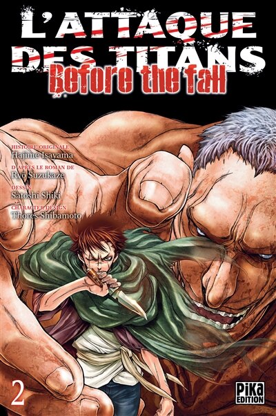 Couverture_L'attaque des titans : before the fall, Vol. 2