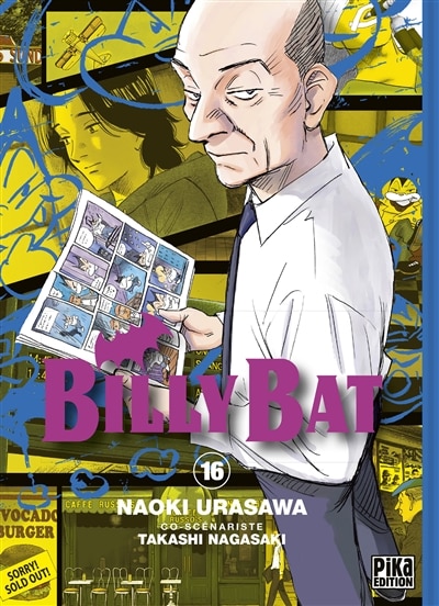 Front cover_Billy Bat, Vol. 16