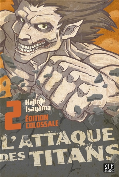 Couverture_L'attaque des titans : édition colossale, Vol. 2