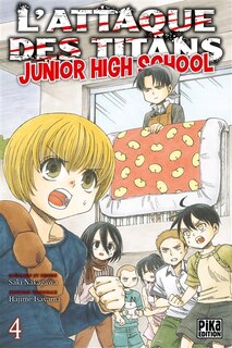 Front cover_L'attaque des titans junior high school 04