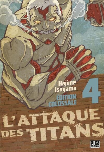 Front cover_L'attaque des titans : édition colossale, Vol. 4
