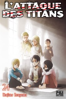 Front cover_L'ATTAQUE DES TITANS 24