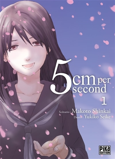 Couverture_5 cm per second, Vol. 1