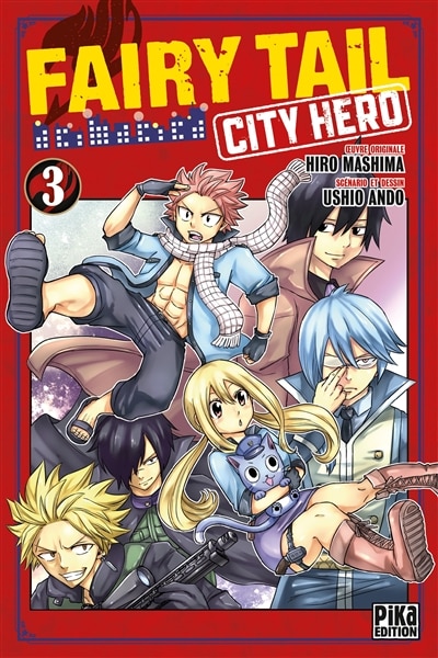 Front cover_Fairy Tail : city hero Tome 3
