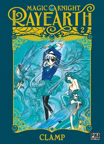 Couverture_Magic knight Rayearth, Vol. 2