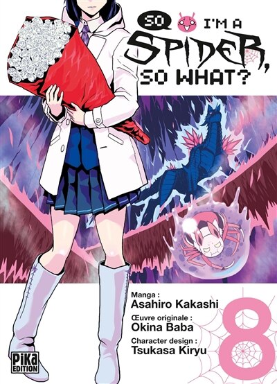 Front cover_So I'm a spider, so what?, Vol. 8