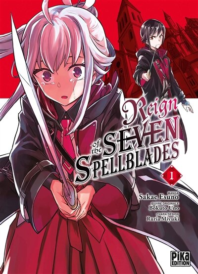 Couverture_Reign of the seven spellblades, Vol. 1
