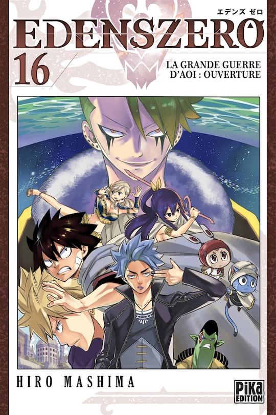 Front cover_Edens Zero Tome 16 La grande guerre d'Aoi : ouverture